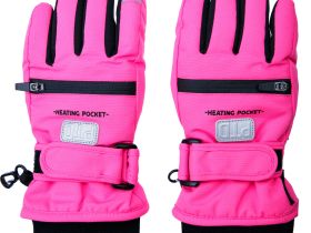 Перчатки текстильные для девочек