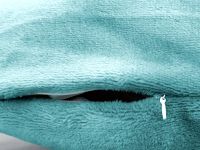 Наволочка декоративная Supersoft, бирюзовая