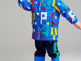 Куртка текстильная с полиуретановым покрытием для мальчиков (ветровка)