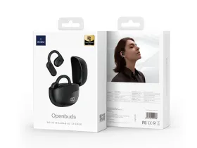 Беспроводные Bluetooth cтерео-наушники WIWU OpenBuds T20 (черный)
