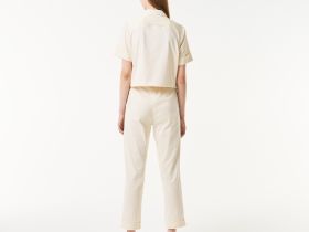 Женские брюки Lacoste стандартного кроя с регулируемым поясом