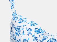 Раздельный купальник с цветочным принтом