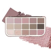 Большая палетка теней для макияжа fwee More Mood Eye Palette 06 MORE THAN ROSE