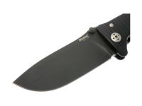 Нож складной LionSteel SR1A BB, сталь D2, рукоять алюминий
