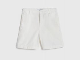 Шорты из хлопка, Белый