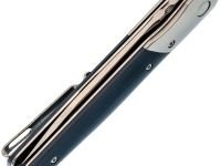 Складной нож Trivisa Leominor-03g, сталь K110, рукоять G10/сталь