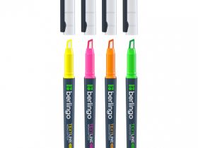 Текстовыделитель Berlingo "Textline HL450" 0,5-4 мм, зеленый