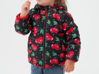 Куртка детская текстильная с полиуретановым покрытием для девочек