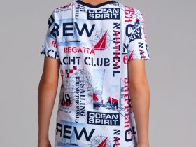 Фуфайка трикотажная для мальчиков (футболка)