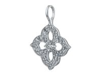 Подвеска из белого золота с бриллиантами э0901пд05174100