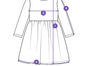 Платье трикотажное для девочек