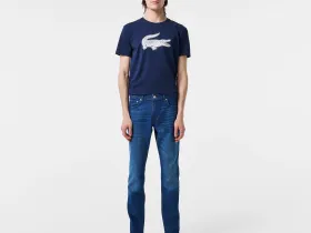 Мужские джинсы Lacoste приталенного кроя