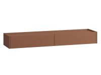 ТВ-тумба подвесная Дигарс 163x21 Терракотовый
