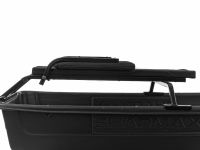 Сиденье продольное со спинкой