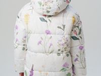 Куртка текстильная с полиуретановым покрытием для девочек