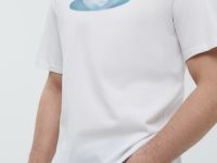 Футболка из хлопка с принтом