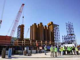 К возведению капитальной опоры Ленского моста приступят в этом году