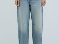 Джинсы Balloon со средней посадкой, Голубой