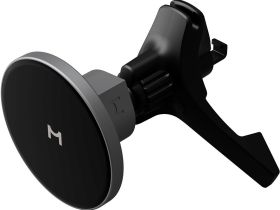 Автомобильный держатель Magssory Disc с БЗУ серый