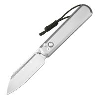 Складной нож Artisan Cutlery Holm, сталь S90V, рукоять титан, серый