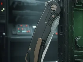 Складной нож Morpheus Covenant, сталь M390, рукоять титан