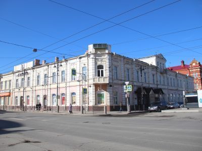 Управа городская, где в октябре 1918 г. состоялся первый Всесибирский съезд профсоюзов