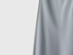 Сатиновое платье с американской проймой, Серый