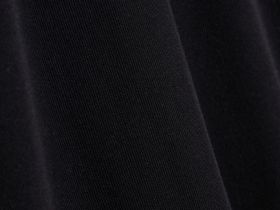 Футболка с контрастной окантовкой, Черный