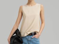 Свободный топ из жатой ткани