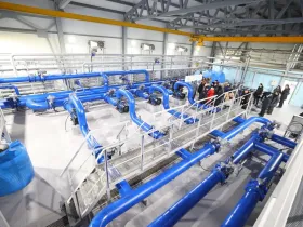 Айсен Николаев проверил готовность крупнейшего водоузла в Якутске