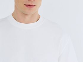 Футболка с принтом, Белый