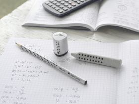 Карандаш чернографитный Faber-Castell "GRIP 2001" B