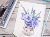 Скетчбук-склейка для акварели Paul Rubens "Лодка" 135х195 мм 20 л 300 г, среднезернистая