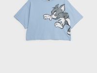 Фуфайка трикотажная для девочек (футболка)