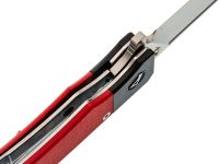 Складной нож Steelclaw "Гектор", сталь VG-10, рукоять G10, красный