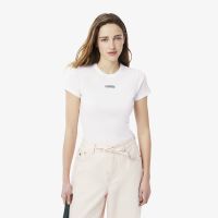 Женская хлопковая футболка Lacoste Urban
