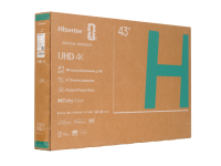 Телевизор Hisense 43A6S, 43", DLED 4K UHD, 60 Гц, Smart TV