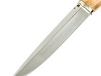 Нож финка Том, сталь D2, рукоять карельская береза