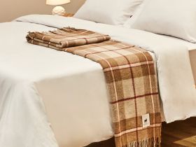 Плед Calore Premuroso, коричневый