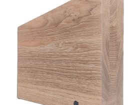 Подставка настольная магнитная для 8 ножей Woodinhome KS004SOW, дуб