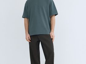 Базовая футболка из джерси, Зеленый