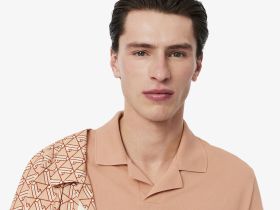 Мужское поло Lacoste из эластичного органического хлопка