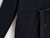 Утепленная куртка с воротником-стойкой