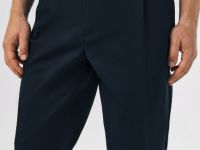 Брюки из твила, Синий