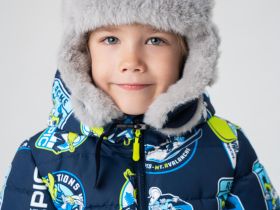 Шапка текстильная для мальчиков