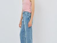 Джинсы Mom с высокой посадкой, Синий