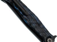 Складной нож НОКС Финка-М, сталь D2, рукоять G10 черно-синяя