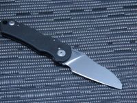 Складной нож Fantoni, Nilte Quiete, FAN/QUIETEMirBk, сталь Sandvik 14C28N, рукоять стеклотекстолит G-10