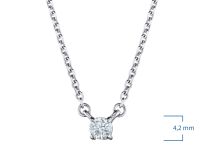 Колье из белого золота э4712кл04203141