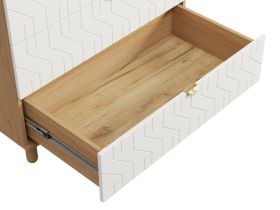 Комод Теджонс 93x85 Деко Белый